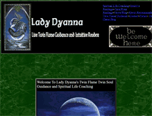 Tablet Screenshot of ladydyanna.com